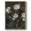 «White & Copper Floral II», reproduction encadrée - bois massif-746179276
