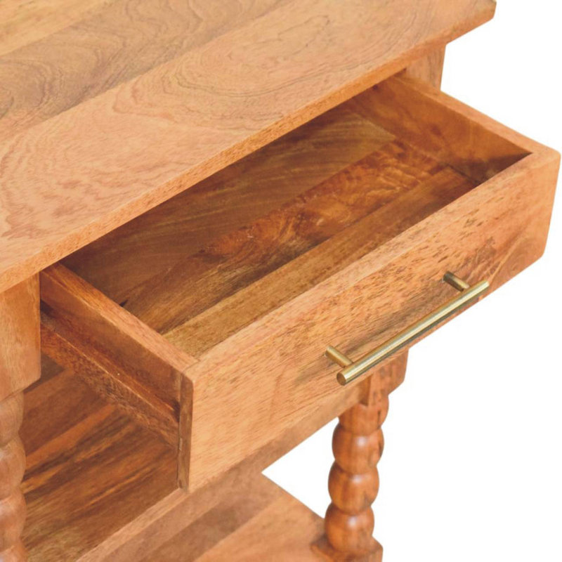 Solid Wood End Table