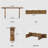 63'' Solid Wood Console Table