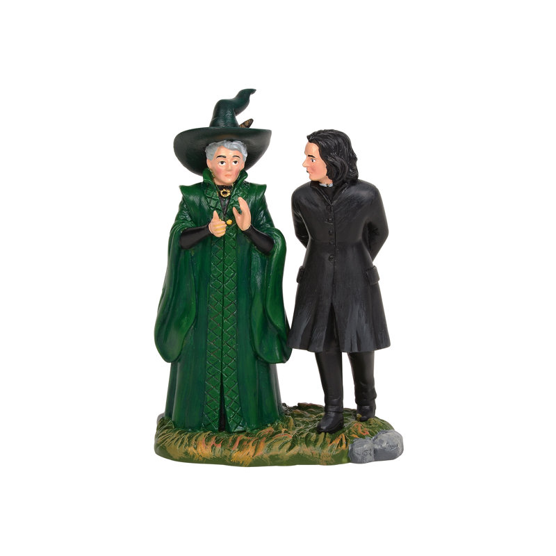 Figurine Harry Potter Village Snape and McGonagall