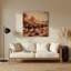 Art mural en métal brun de Southwestern Cowboy-1045823842