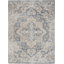 Tapis gris / bleu lavable à la machine Labounty-516022275