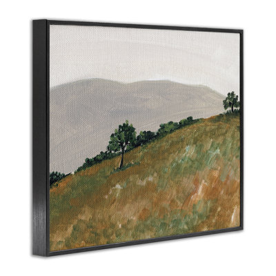 Hill View Landscape Framed Giclee, design by Nikita Jariwala