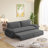 Modern 3-In-1 Convertible Sleeper Sofa Bed