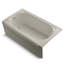 Memoirs® 60" x 33.75" Whirlpool Cast Iron Bathtub with Heater-10978481-11893098