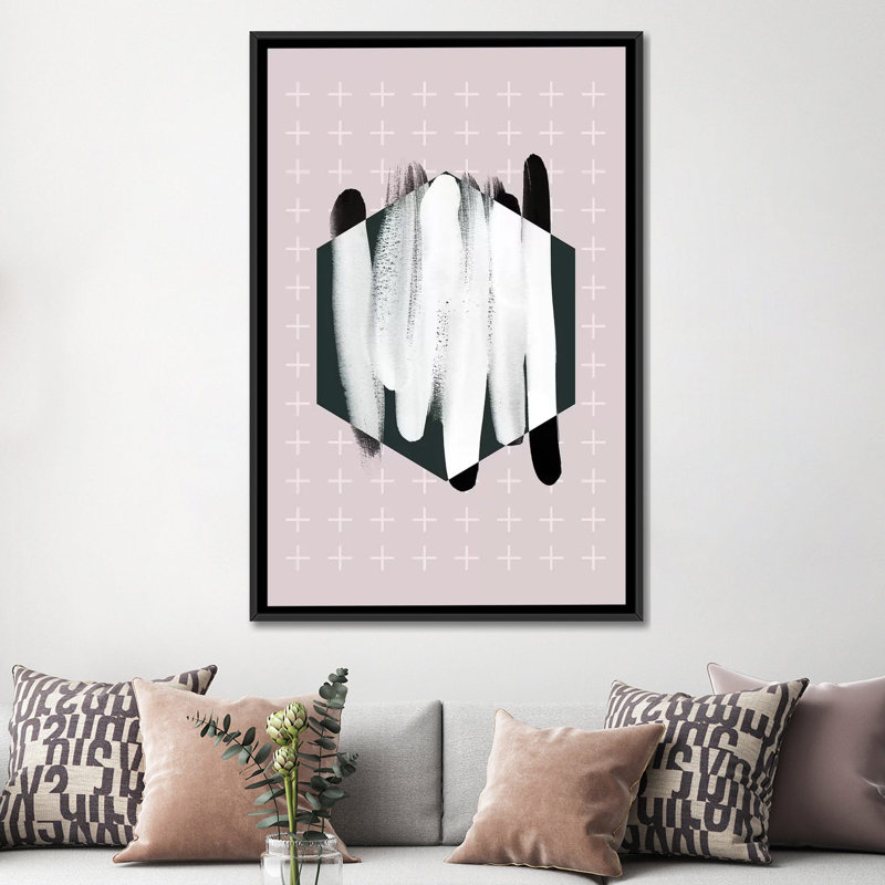 «Minimalisme XX III.X» par Mareike Bohmer, reproduction sur toile tendue sur châssis, H 60 po x l 40po x P 1,5 po