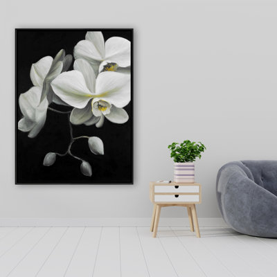 " White Orchids "