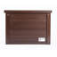Station d'alimentation surélevée pour chien Southof ECOFLEX® avec rangement brun-31168770