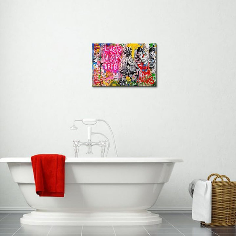 1 Piece Wrapped Canvas Wall Art