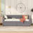 Twin Size Upholstered Daybed With Drawers, Wood Slat Support-711965751