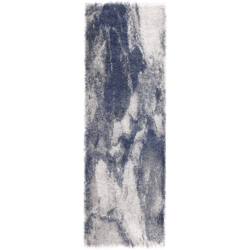 Alliford Performance Abstract Indoor Rug, Runner 2'2" x 6'