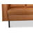 Esprit 74'' Leather Sofa