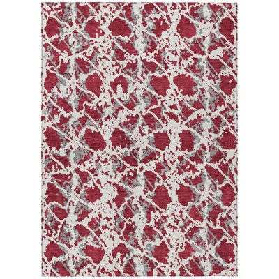 Aquaisha Abstract Indoor / Outdoor Rug
