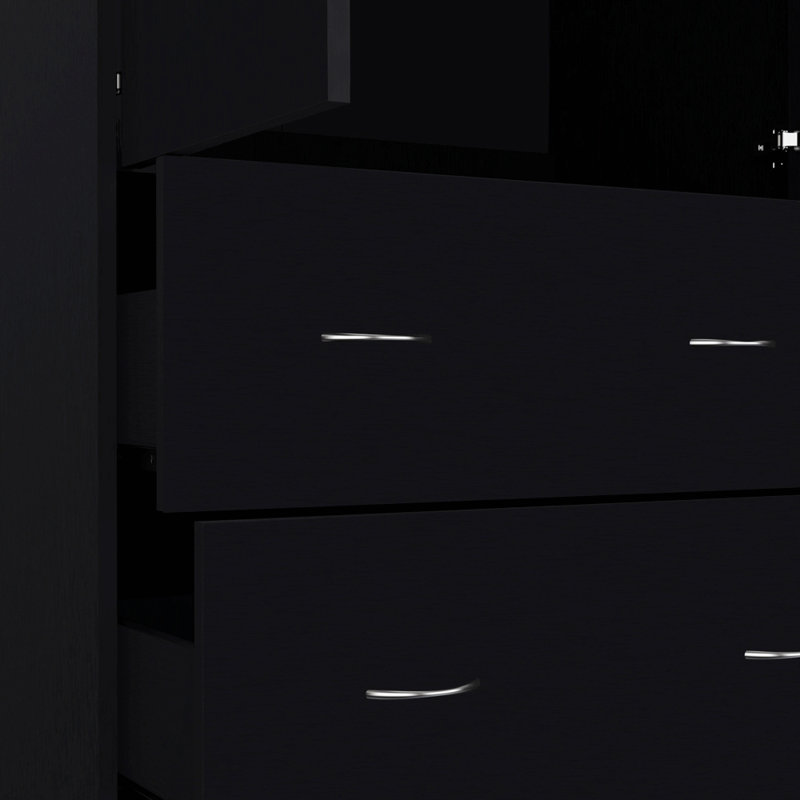 Armoire, pour salon, chambre à coucher, Noir
