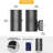 Modern Minimalist Cylinder Wall Light With Dimmable Function