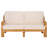 Isaias Rattan Loveseat