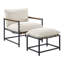 Fauteuil et repose-pieds Sanders-115145137