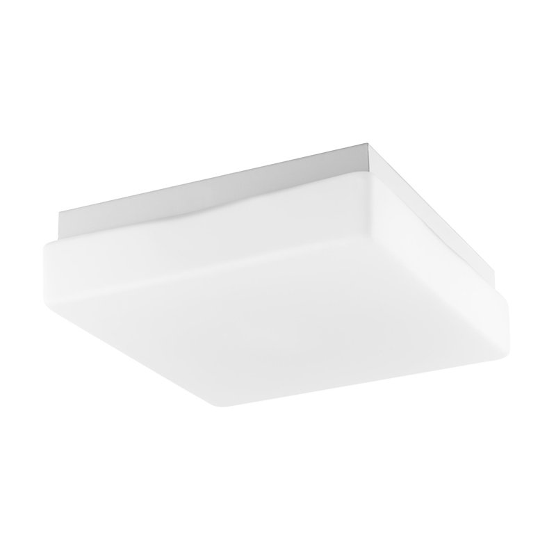 Cube Glass Flush Mount