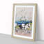Group of Storks by Katsushika Hokusai - Picture Frame Painting Print-55608894-55608895