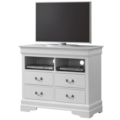 Charmante unité de rangement blanche