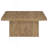 Exeter Mango Square 2-Piece Coffee Table Set