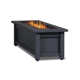 ORTUN 50" Rectangle Steel Propane Fire Pit Table by Real Flame