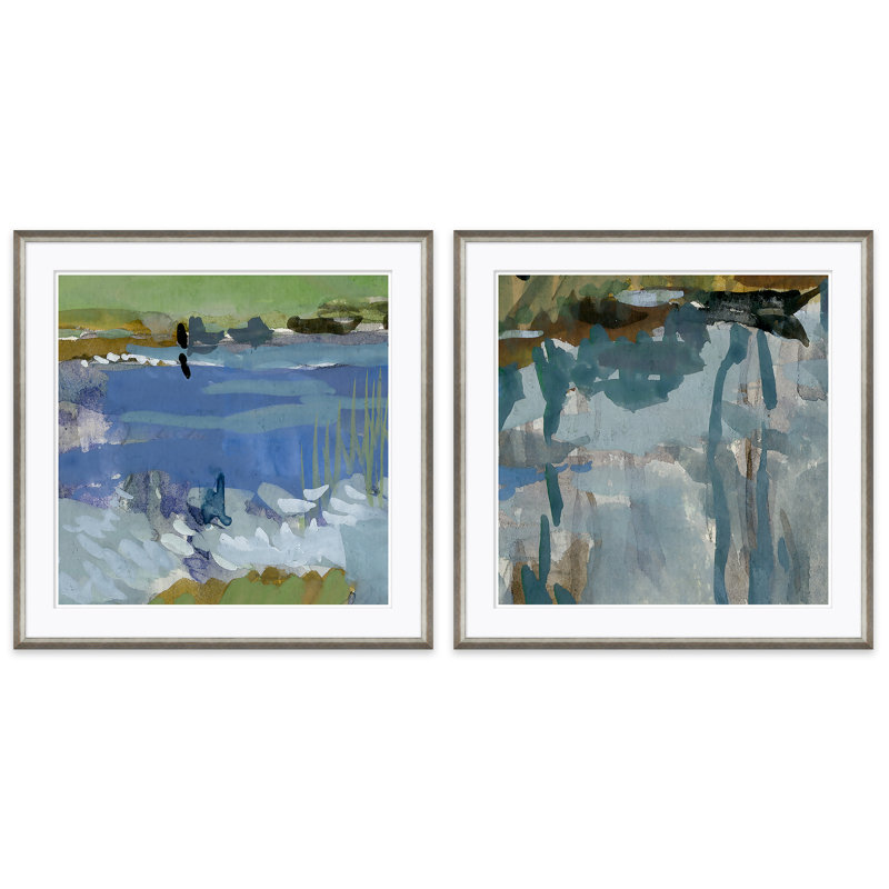 Détails des paysages russes - cadre photo 2 pièces, impression sur papier
