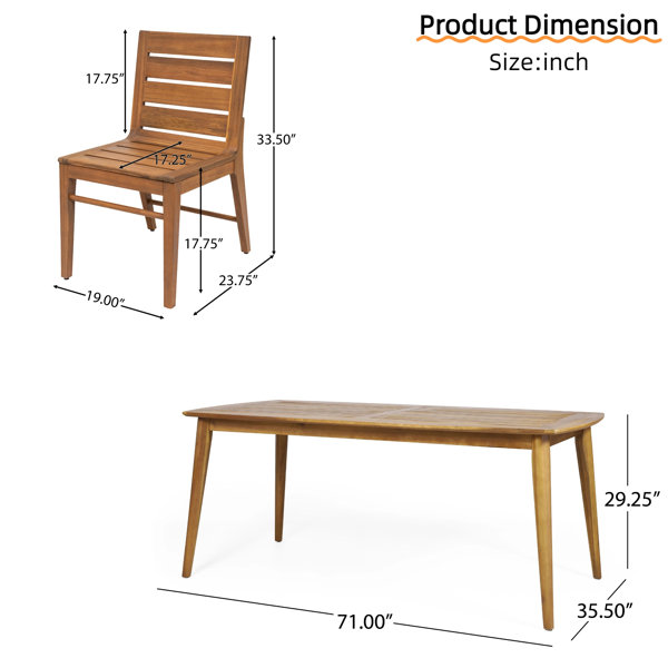 Dimensions du produit