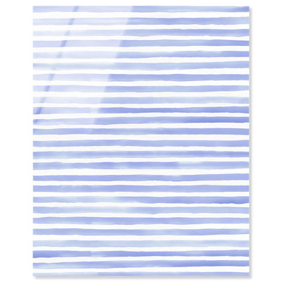 «Ble ressorts bleus», reproduction d'art acrylique bleue par Art Remedy