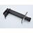 Matte Black Waterfall Spout Bathroom Sink Faucet, Single Handle Control For Convenient Use, Built With Stainless Steel Style Faucet In Black, Function Smooth Water Flow Control, Constructed-125036424
