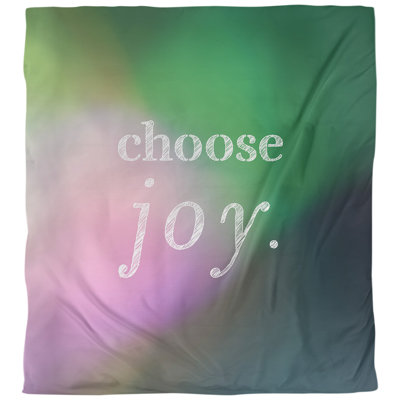 Housse de couette simple choose joy quot