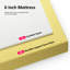 Matelas en mousse viscoélastique moyenne Alwyn Home Meridianville-88637735-111688768