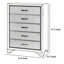 Commode 5 tiroirs
