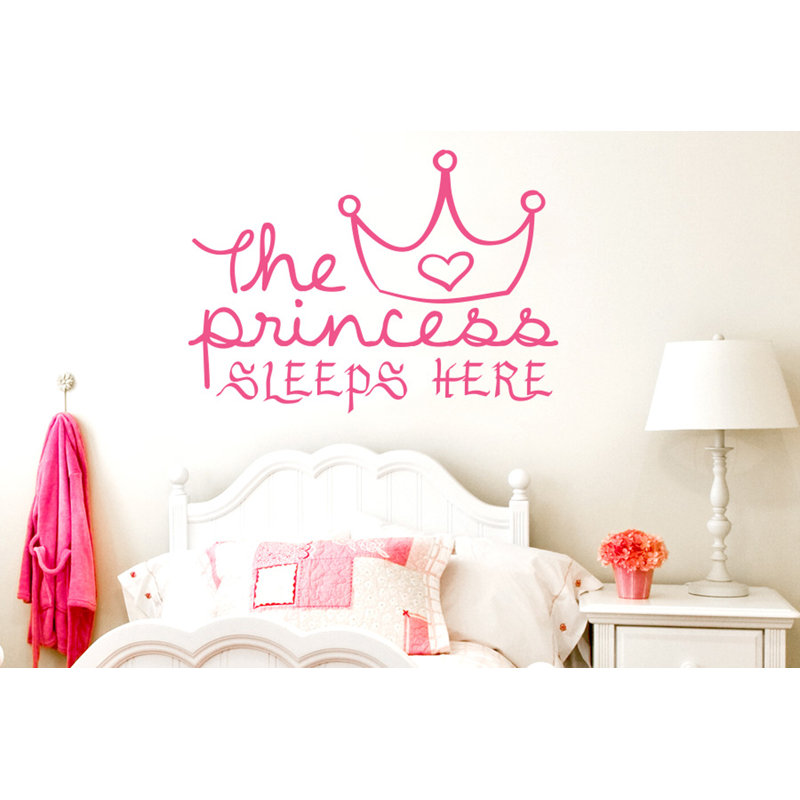 Abstract Wall Decal, Pink, Medium
