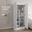 Armoire de rangement haute 71 po avec tablettes de rangement mobiles HOMcom