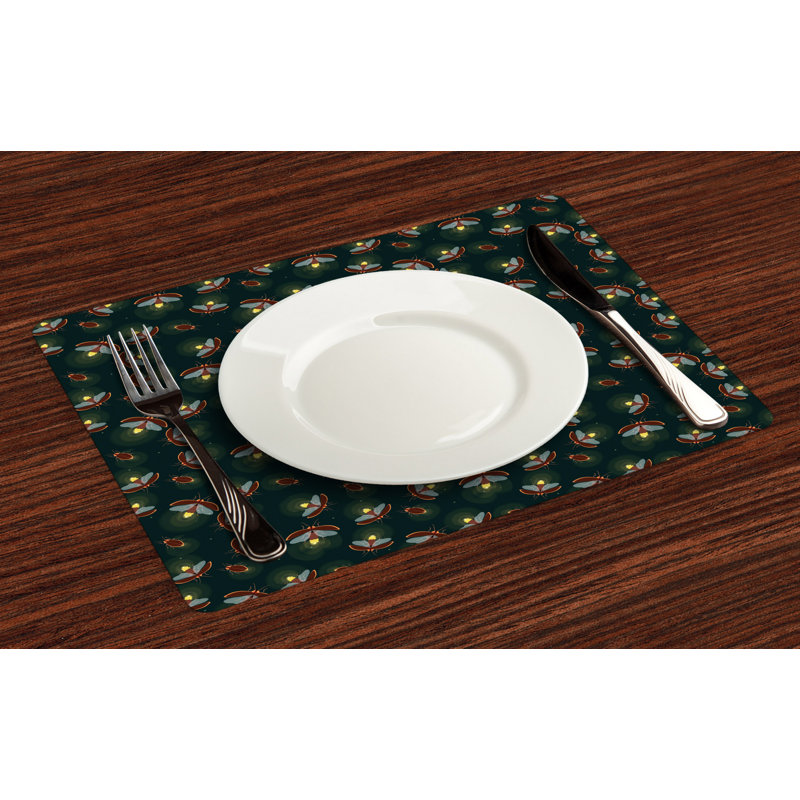 Polyester Animals/Nature Rectangle Placemat