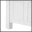 Organisateur de meuble-lavabo 36 po avec lavabo en céramique, armoire de rangement pour salle de bain élégante et fonctionnelle-875644664