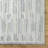 Rectangle Roze Abstract Hand Tufted Polyester Area Rug in Gray-1927030364