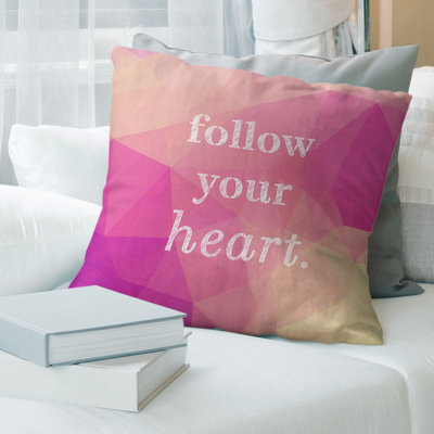 Housse de coussin en faux gemme suivre votre coussin de cotation cardiaque