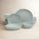 Zion Mist Stoneware Dinnerware Set - Service for 4