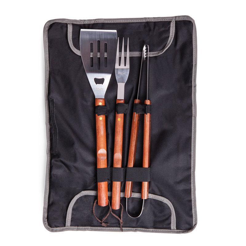 Ensemble 3 pièces d'accessoires pour fourre-tout et barbecue