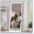72X32 Inch Oversized LED Bathroom Mirror With 3 Color Modes, Aluminum Frame, And Full-Length Lighted Design For Modern Interiors