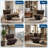 Oversized 360° Swivel Recliner Chair with High Back, Plush Fabric, 300 lbs Capacity, Tool-Free 1-Step Assembly for Living Room, Nursery-2055930028
