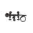 2 Handle Bathroom Clawfoot Tub Faucet with Diverter-24414962