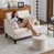 Beige / repose-pieds beige est en rupture de stock