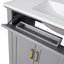 Meuble-lavabo moderne 36 "avec lavabo en céramique-1783376850