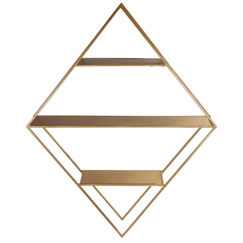 Elmas Diamond Metal Bracket Shelf