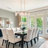 Acari 6 - Light Dimmable Chandelier