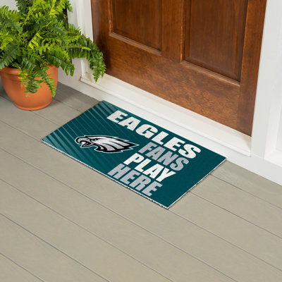 Tapis en PVC Philadelphia Eagles Fan, 28 po x 16 po
