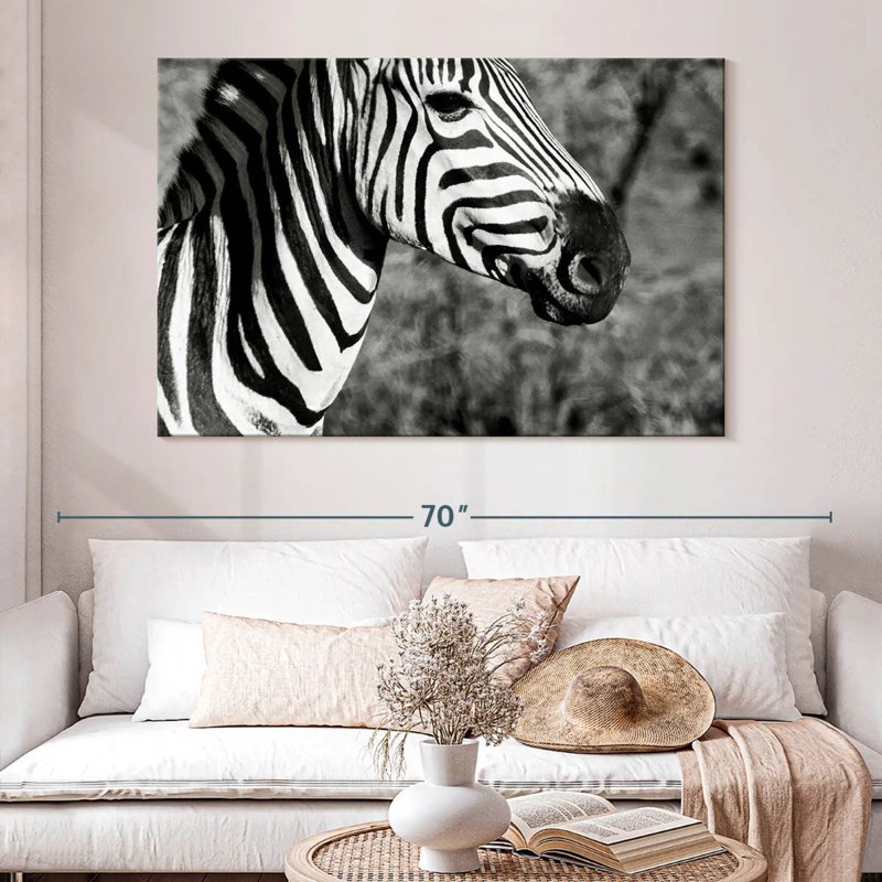 Awesome South Africa - Burchell's Zebra I, 34" H x 51" W